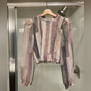 Aritzia Wilfred Tempest Blouse